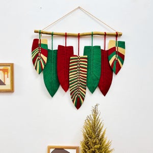 크리스마스 선물 벽장식 마크라메 드림캐쳐 월행잉