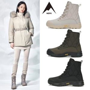 네파 여자 겨울 따뜻한 롱부츠 등산화 방한화 패딩부츠 방수 털 겨울 신발 7k87695