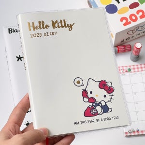 러블리 KT키티 2025년 데일리 B6 다이어리 일기장 수첩
