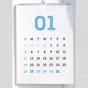 25년 2025년 벽걸이 달력 큰 대형 음력 달력 벽걸이