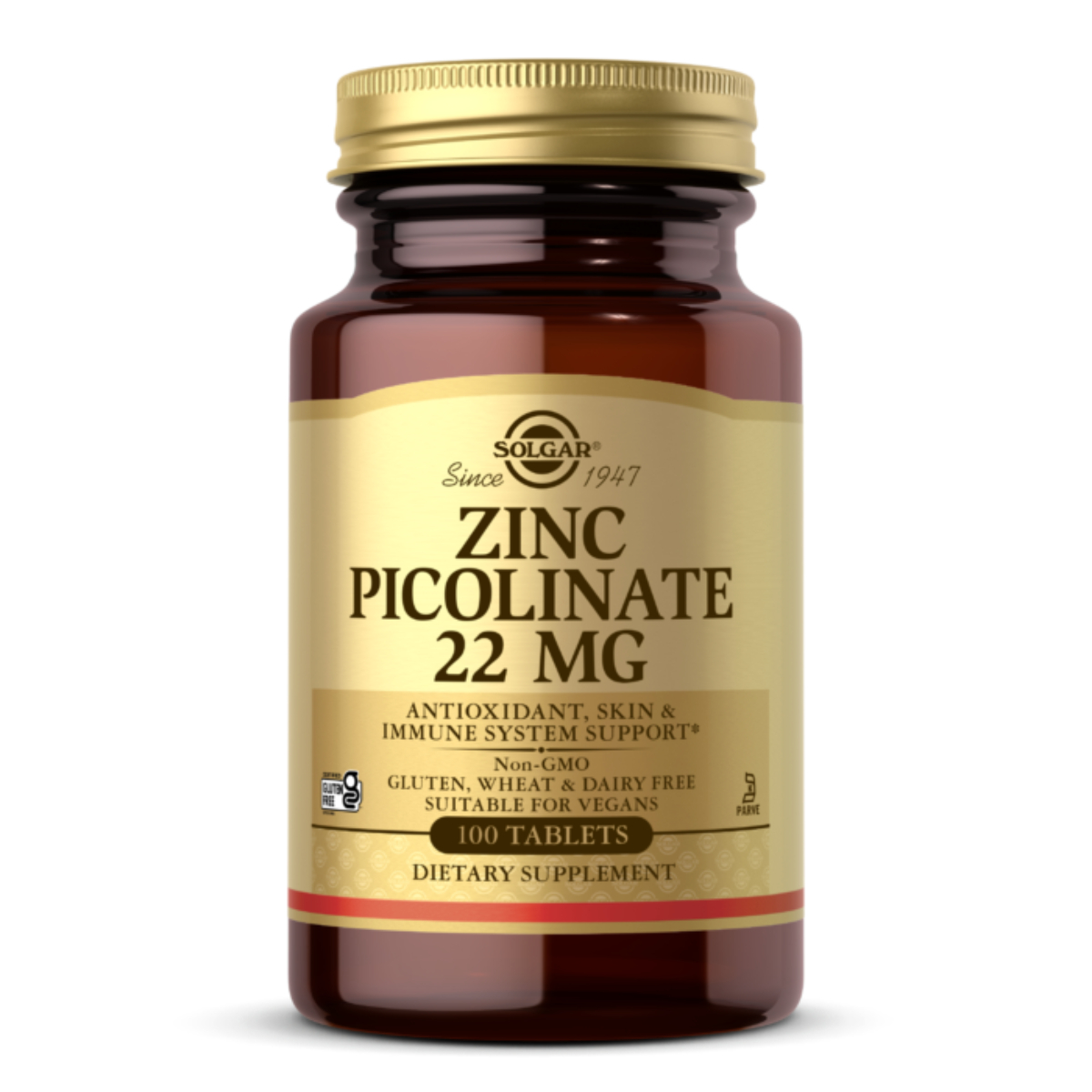 솔가 아연 피콜리네이트(100타블렛) Solgar Zinc Picolinate