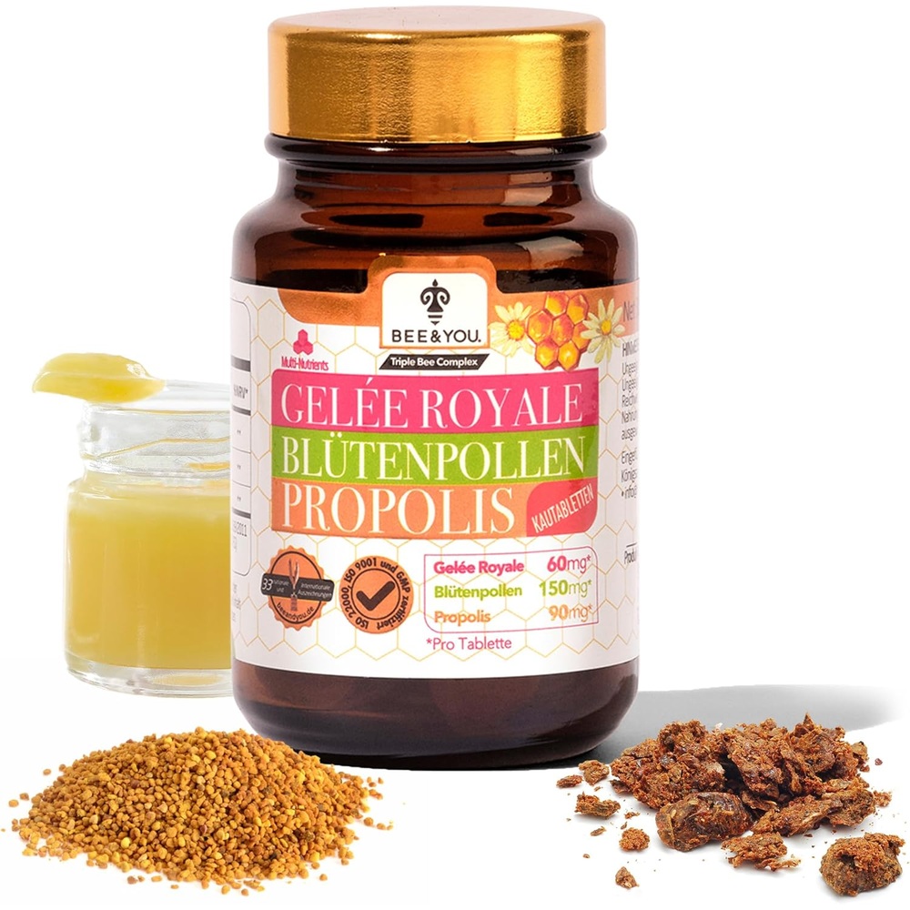 Bee&amp;You 로얄젤리 프로<b>폴리</b>스 500mg 60정