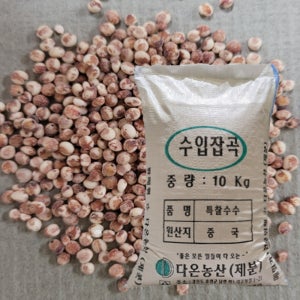 [다온농산] 2025년산 수입 중국산 특찰수수쌀 수수쌀밥 수수팥떡 10kg, 1개