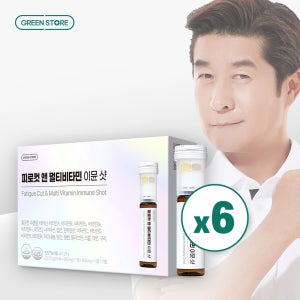 그린스토어 피로컷 앤 종합 멀티비타민 미네랄 이뮨샷 마시는액상 7개입, 6개