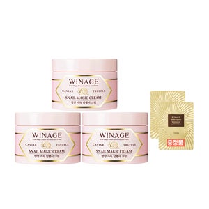 코리아나 위네이지 달팽이 크림 악건성 고보습 영양크림 3개(증정품 스네일마스크2장)