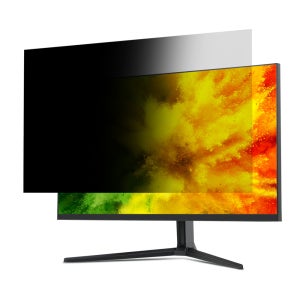 지클릭커 휴 쉴드 PET 부착식 정보보호 모니터 보안필름 27인치