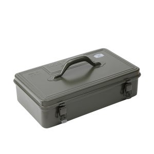 토요스틸 철제 휴대용 손잡이 공구함 공구박스 TB-362MG 그린 (38x22x15)