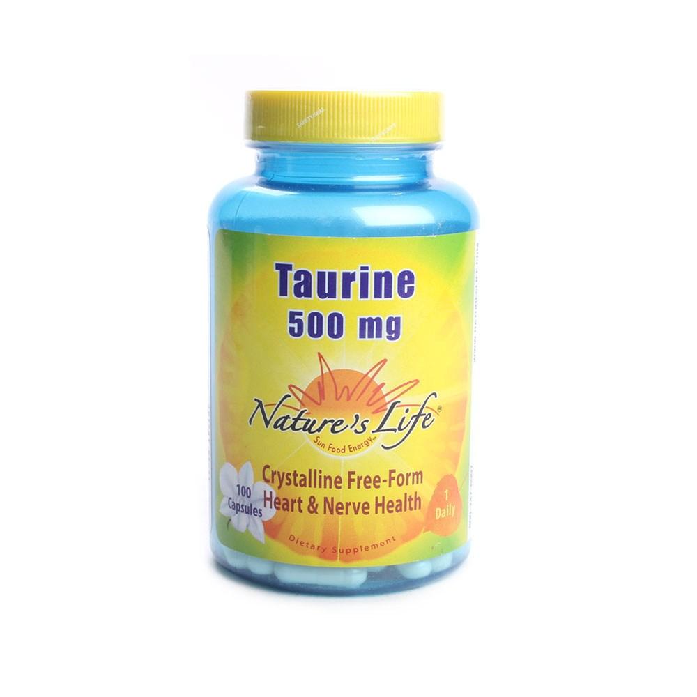 <b>네이쳐스라이프</b> 타우린 500mg 100개입 100정