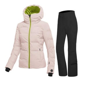 닷아웃 여성 스키복 2425 EVOLVE W JACKET pink + DID 2 W PANT black