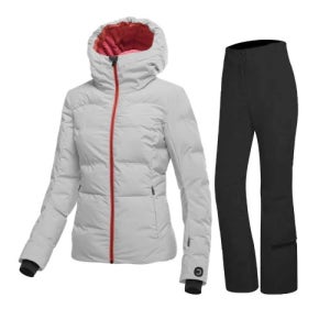 닷아웃 여성 스키복 2425 EVOLVE W JACKET light grey + DID 2 W PANT black