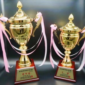 트로피 제작 기념 학교 태권도 축구 검도 음악회 대회 행사 소량 단체용 우승컵 -램프