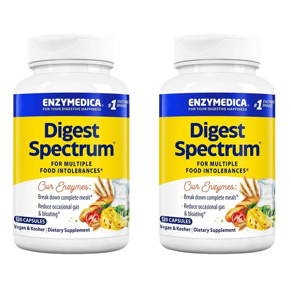 엔자이메디카 <b>다이제스트 스펙트럼</b> 120정 2개