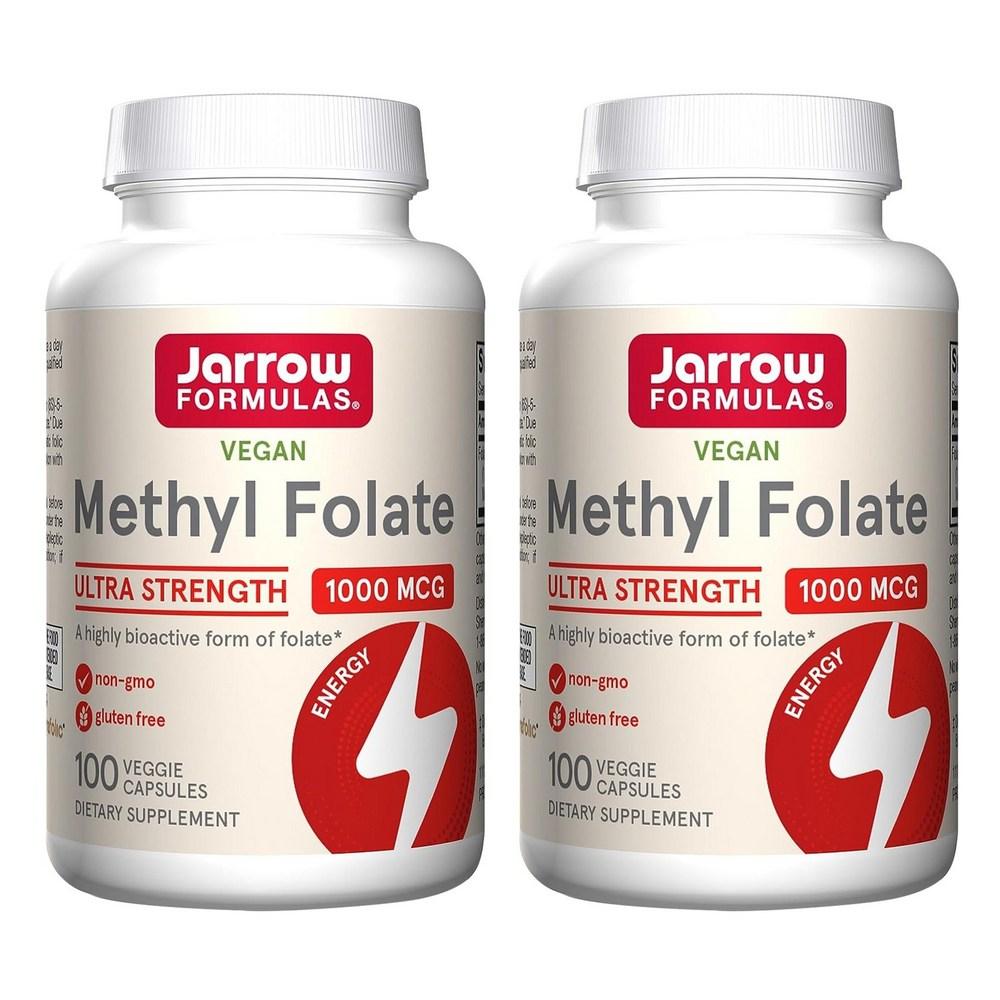재로우 메틸 <b>폴레이트 1000mcg</b> 2개 100정