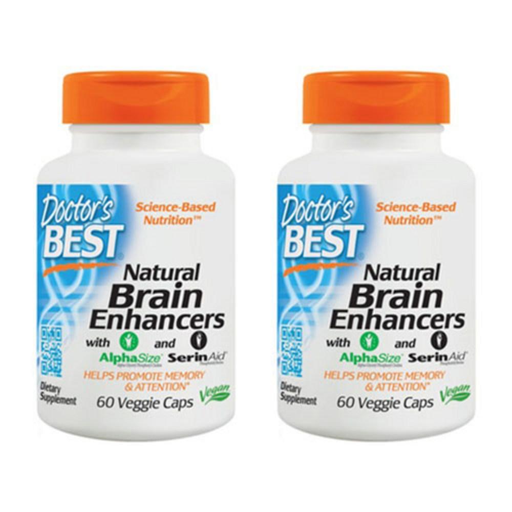 닥터스베스트 내추럴 <b>브레인 인핸서</b> 60정 2개