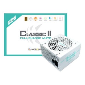 마이크로닉스 CLASSIC II 풀체인지 800W 80PLUS 230V EU 화이트 BRONZE ATX3.1