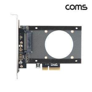 Coms PCI Express 변환 컨버터 U.2 NVME SFF-8639 to PCI-E 4x 변환 카드 PC 브라켓