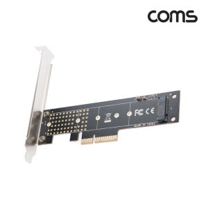 Coms PCI Express 변환 컨버터 M.2 NVME SSD KEY M to PCI-E 4x 변환 카드 써멀패드 PC 브라켓