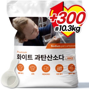 더푸룸 국내제조 과탄산소다 대용량 10kg + 300g 표백제 계량스푼 포함