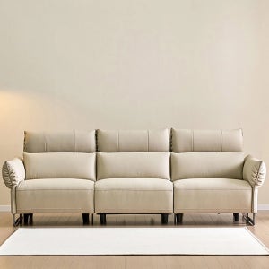 코모도홈 엠마 가죽 리클라이너 4인용/4인코너형 소파