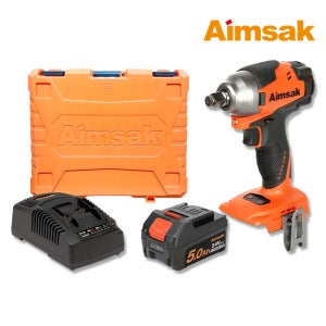 아임삭 BL22Q815 5.0Ah 배터리1개 충전임팩트 렌치 24V