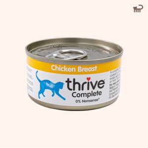 쓰라이브 컴플리트 고양이 주식캔 치킨, 75g, 1개