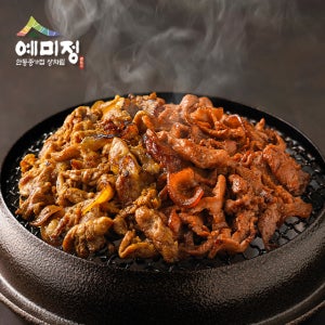 예미정 진짜 불맛 불고기 12팩 (간장맛6팩+고추장맛6팩)