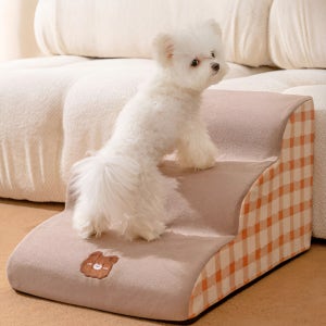 반려동물 강아지 고양이 슬립 방지 이동식 소파 계단