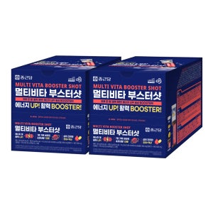 종근당 멀티비타 부스터샷 20ml 12병 1+1 총2박스 액상 비타민 고함량