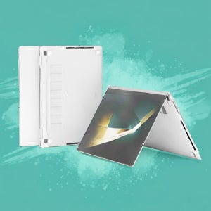 보이아 갤럭시북5 프로 360 케이스 투명 하드 갤럭시북4 프로 360 공용 40.6cm H