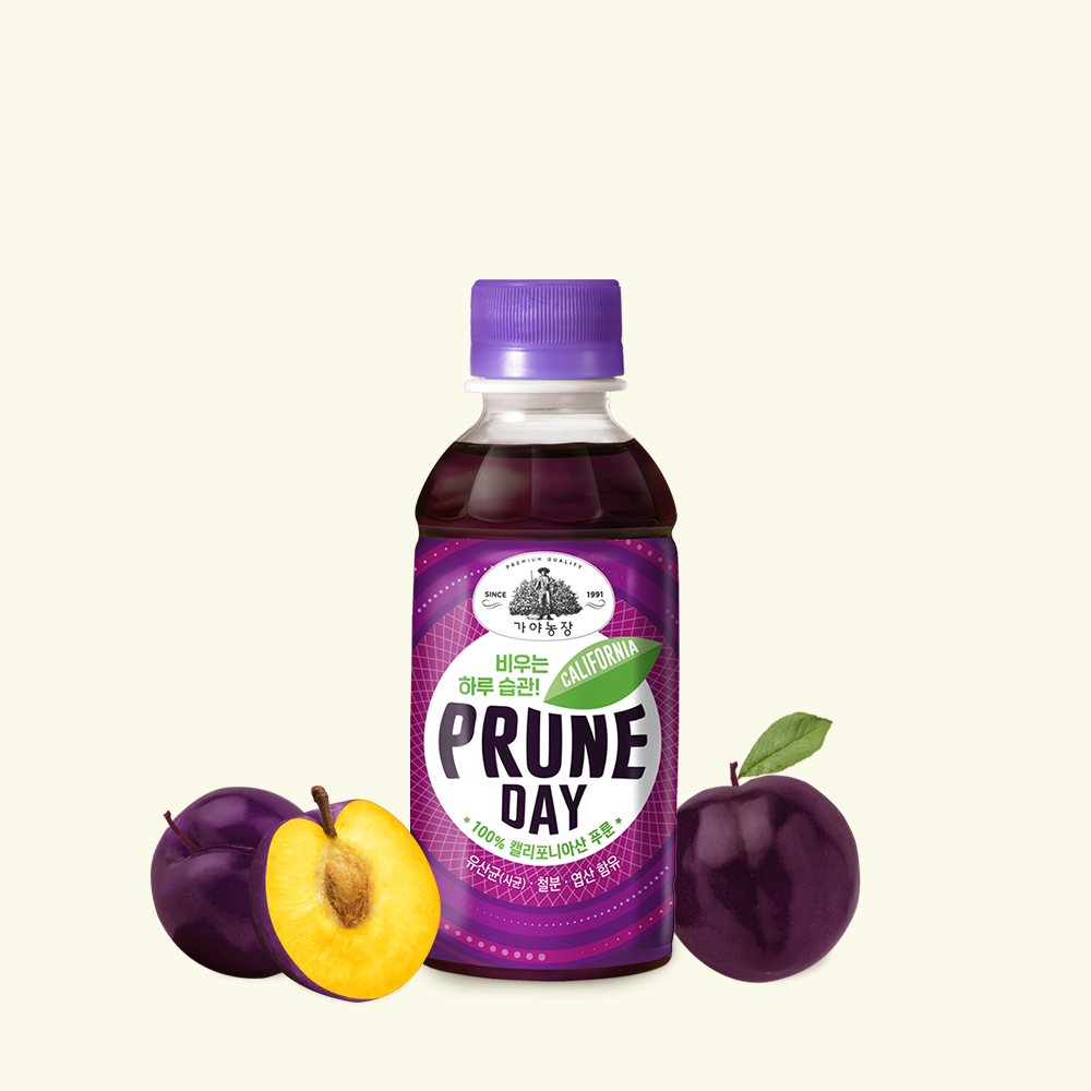 가야농장 캘리포니아 푸룬데이 200mL 3개