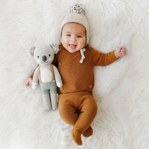 [N배송] 커들앤카인드 리틀 퀸 코알라 핸드메이드 애착인형 아기 출산 임신 선물