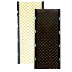 완성 실족방지망(철근용) / 미끄럼방지 철근 데크 공사 발판 이동통로