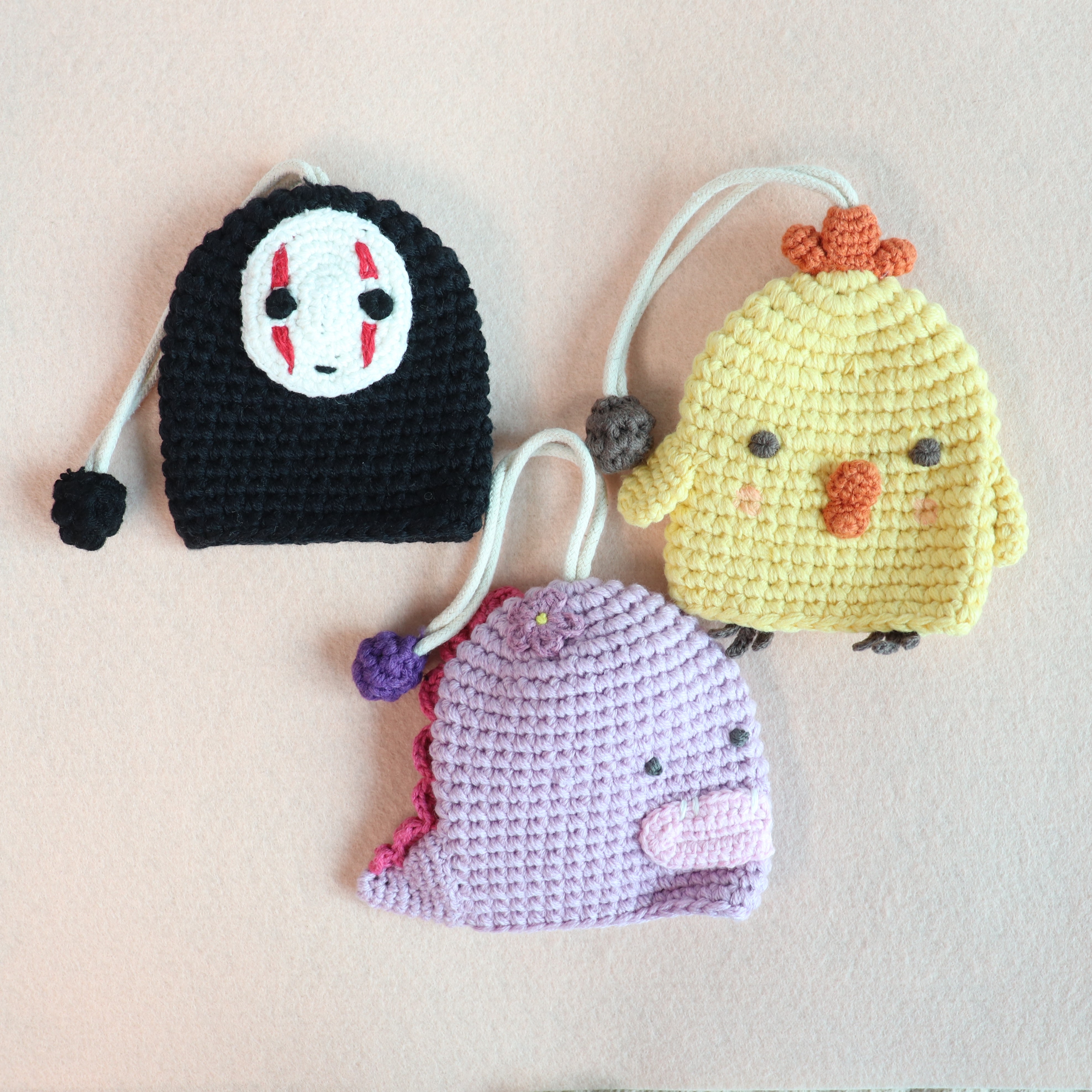 꼼지락공방 핸드메이드 뜨개 키커버