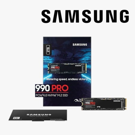 삼성전자 내장 SSD 990 Pro NVMe 2TB MZ-V9P2T0BW