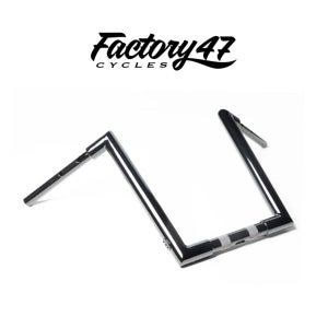 팩토리47 로드글라이드 스로틀 시리즈 블랙 핸들바 / 35.56cm(14인치)