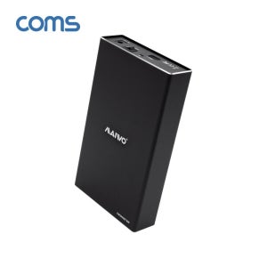 Coms USB 3.1 Type-C 외장하드 케이스 2.5/3.5형