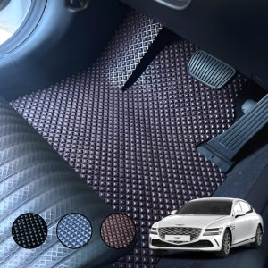 제네시스 G80 발매트 에르블록 전기차 고무카매트 방수 발판 1열 맞춤제작