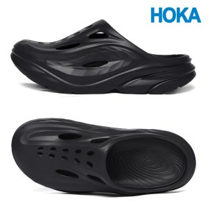 [호카] 오라 리커버리 뮬 블랙 1147951-BBLC