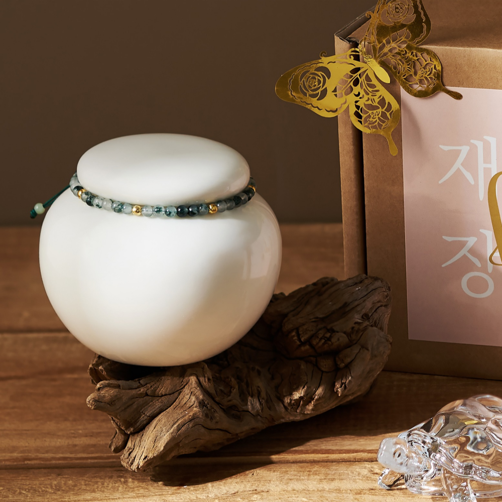 달항아리 소금단지 미니 옹기 집들이 개업 이사 선물세트 액막이 현관 풍수 행운 소품