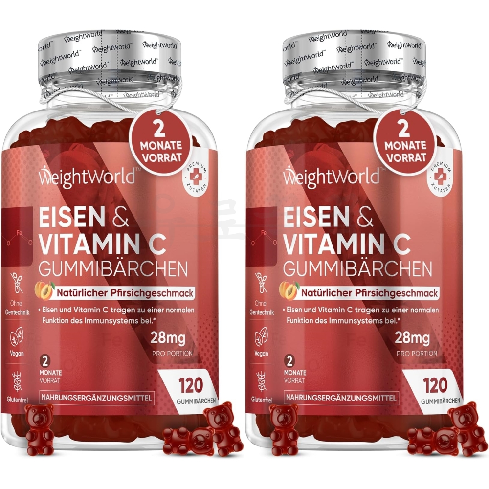 WeightWorld <b>웨이트월드</b> 철분 120구미 x2