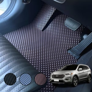 맥스크루즈 발매트 에르블록 고무 카매트 방수 발판 1열 운전석+조수석 전차종 맞춤제작