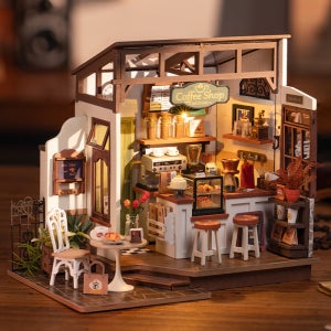 핸즈크라프트 DIY 미니어처 하우스 슬로우 라이프 카페