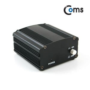 Coms 팬텀 파워, 콘덴서 마이크 증폭 / AC 18V 아답터 포함
