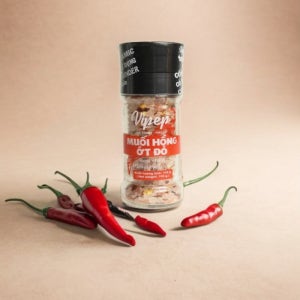 칠리솔트(히말라야 핑크솔트 95%+베트남 고춧가루 5%) 그라인더 110g
