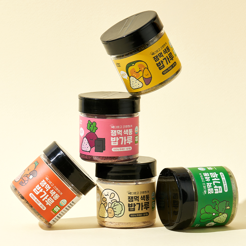 Jammuk Furikake 2P Unsalted Rice Powder Rice Ball Topping Vegetables (Mid-Stage)