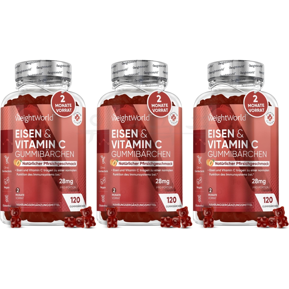 WeightWorld <b>웨이트월드</b> 철분 120구미 x3