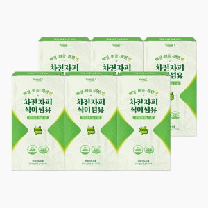 퍼니트 매일 비움 쾌변엔 차전자피 식이섬유 30포, 6개