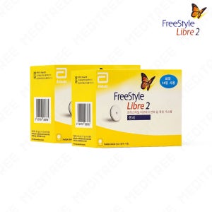애보트 프리스타일 리브레 2 무채혈 연속 혈당측정기 2개 (28일)