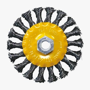 알덴 평브러쉬 10cm 100mm CUP4 녹제거 드릴용 철브러쉬 철컵