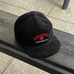 Camptention 코듀로이 캠프캡 4C 남자 여자 공용 골덴 빈티지 워크 캠핑 모자